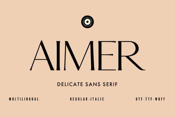 Aimer: The Minimalist Sans Serif Font for Editorial Design