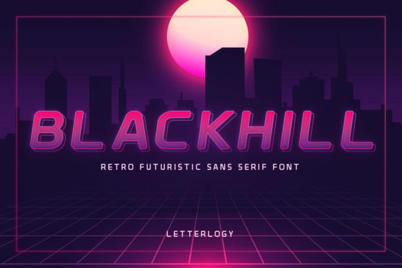 Blackhill Font for Modern Maker Branding