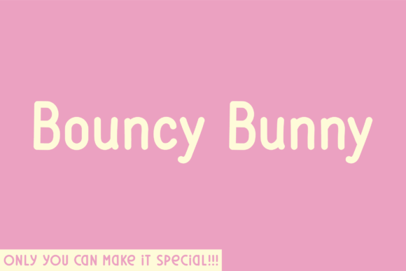 Bouncy Bunny Font for Bold Social Campaigns
