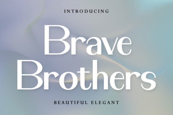 Brave Brothers Font for Modern Business Branding