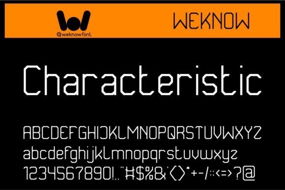 Characteristic Font for Modern Editorial Design