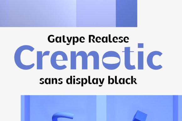 Cremotic: The Bold Sans Serif Font for Modern Branding