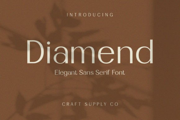 Diamend Font: Elegant Sans Serif for Editorial Design