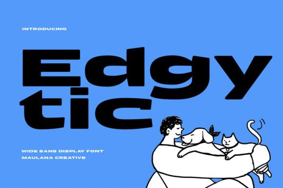 Edgytic: The Bold Sans Serif Font for Industrial Web Design