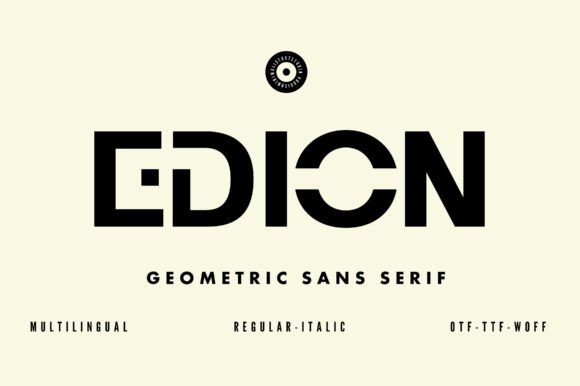 Edion Font Review: A Modern Sans Serif for Designers