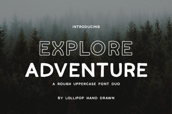 Explore Adventure Font for Bold Campaigns
