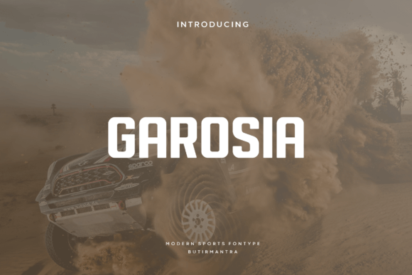 Garosia: The Bold Sans Serif Font for Modern Brands