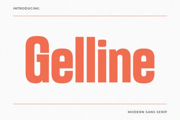Gelline Font Review: A Versatile Sans Serif for Modern Branding