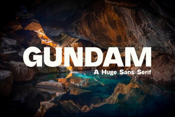 Gundam Font: Modern Sans Serif for Campaigns