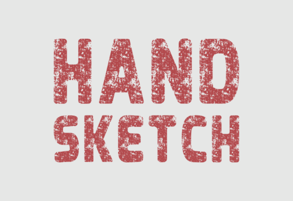 Hand Sketch Font for Bold Craft Designs