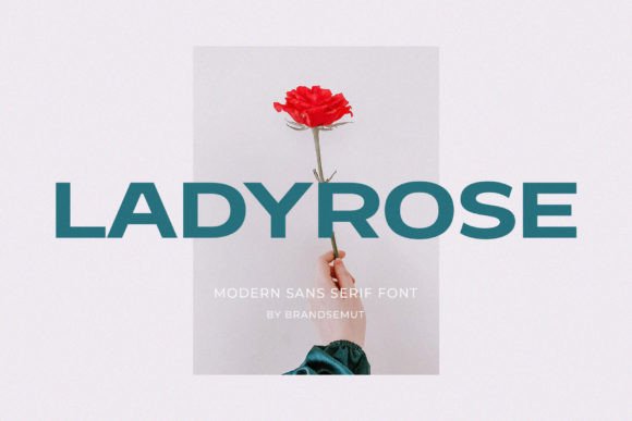 Ladyrose: A Modern Sans Serif Font for Makers