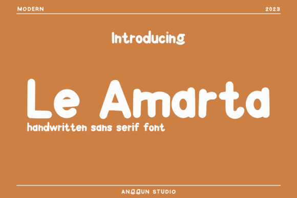 Le Amarta: The Versatile Sans Serif Typeface for Modern Brands