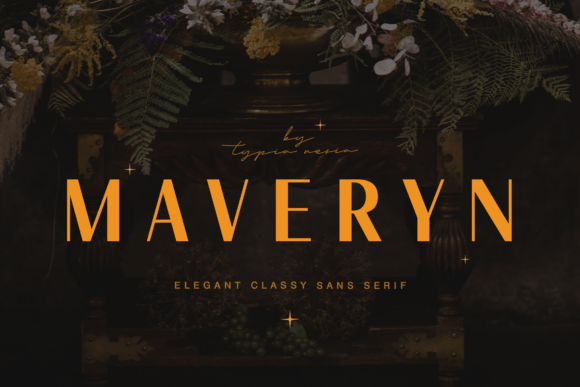 Maveryn: The Elegant Sans Serif Font for Modern Brands