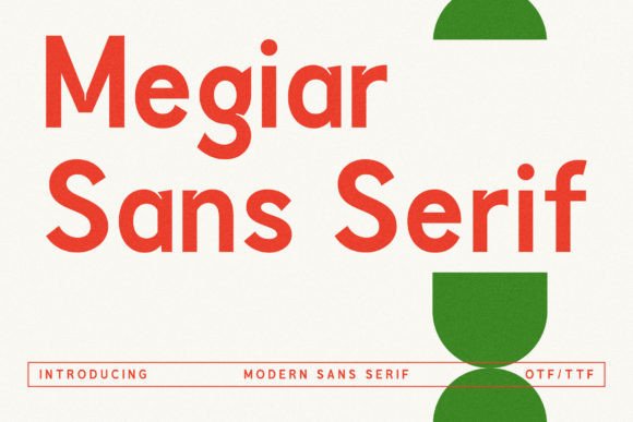 Megiar Font for Modern Web Design