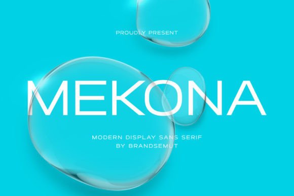 Mekona Font: Modern Sans Serif for Makers