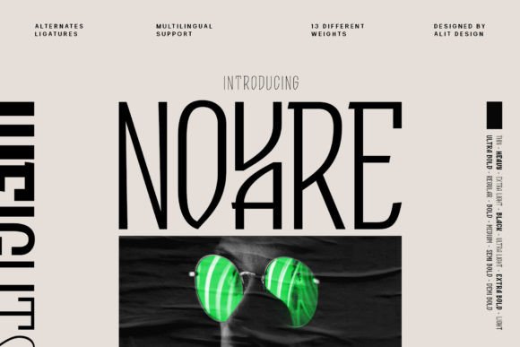 Novare: The Modern Sans Serif Typeface for Digital Brands