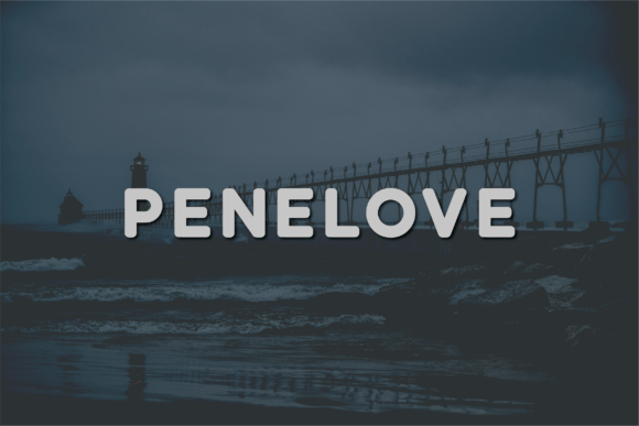 Penelove: A Modern Typeface for Branding