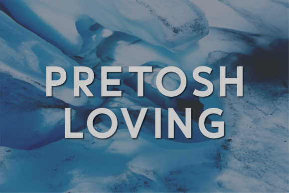 Pretosh Loving Font for Modern Crafters