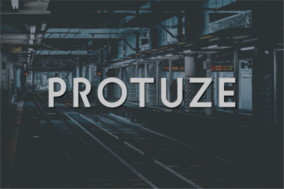 Protuze Font: Modern Sans Serif for Branding