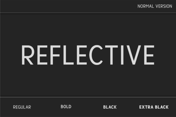 Reflective Font: A Maker’s Guide to Elegant Sans Serif Design