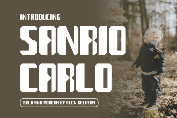 Sanrio Carlo Typeface for Bold Branding