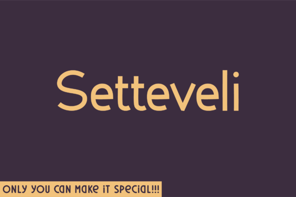 Setteveli Typeface Review for Modern Branding