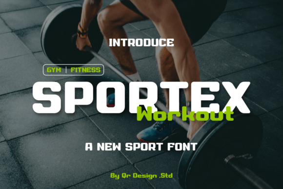 Sportex Workout Font Review for Bold Campaigns