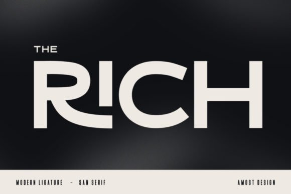 The Rich Sans Serif Font for Crafters